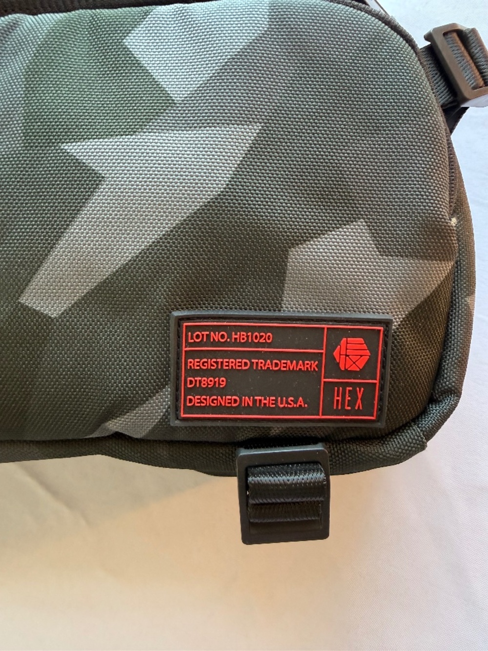 HEX Ranger Camera Sling Bag Camo Crossbody Over The Shoulder